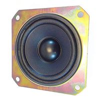 3" Replacement Speaker 6 OHM 3-1/2 Square Plate (Single)