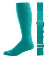 Joe's USA - Baseball Socks & Belt Combo Set (All Sizes & Colors Available) (Teal, Youth (7-9))