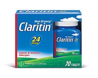 Claritin 24 Hour Non Drowsy Allergy Tablet, 70 Count.