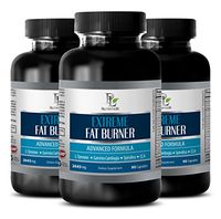 Immune System Booster Natural - Extreme Fat Burner - 2645MG - Weight Management Capsules - 3 Bottles (270 Capsules)