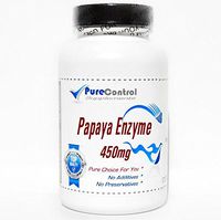 Papaya Enzyme 450mg // 200 Capsules // Pure // by PureControl Supplements
