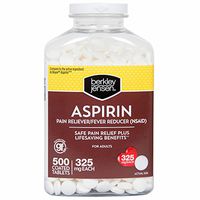 Berkley Jensen Aspirin Coated Tablets for Adults, 500 ct.