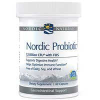 Nordic Naturals Pro Nordic Probiotic - 100% Allergen Free, Supports Digestive Health and Optimal Immune System Function - Unflavored 60 Soft Gels