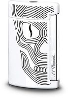 S.T. Dupont D-010512 Minijet Lighter - White Skull