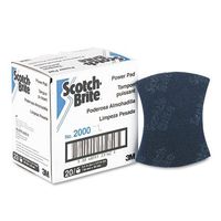 3M 2000CC Power Pad, Blue, 3 7/8 x 5 1/2, 20/Carton