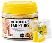 Ear Plugs for Sleeping - 30 Pairs Individually Wrapped Sound Blocking Earplugs - Block Snoring & Annoying Noise for Peace and Quiet - Perfect for Travel & Study