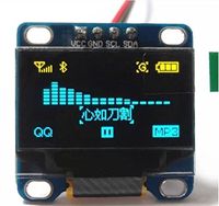 BALITENSEN 0.96" Inch Yellow Blue I2c IIC Serial OLED LCD LED Module 12864 128X64 Hot SG for Arduino