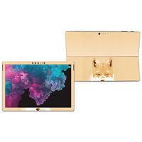MightySkins Skin Compatible with Microsoft Surface Pro 6 Tablet - Smiling Fox | Protective, Durable, and Unique Vinyl Decal wrap Cover | Easy to Apply, Remove, and Change Styles | Made in The USA