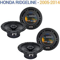 Compatible with Honda Ridgeline 2005-2014 Factory Speaker Replacement Harmony (2) R65 Package