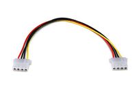 Monoprice Molex(5.25 Female) / Molex(5.25 Female), Int. DC Power Cable - 12 Inch