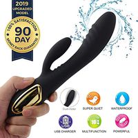 Comfy Cordless DC Compact Massager for Personal, Fully-Body Waterproof with Multiple Speed Silent Modes, Skin-Friendly Silicone, USB Rechargeable, Better Gift Choice (Interstellar Black)
