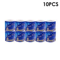5/10 Rolls Toilet Paper, Toilet Roll,Roll Tissue,Paper Towels Rolls, 3 Ply Thickened Soft Toilet Paper Bath Tissue for Household Bathroom White 10 Rolls