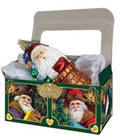 5 Old World Christmas Large Gift Cardboard Boxes 14035