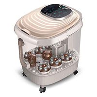 Set of hydromassage for feet and vibrating massager and heat field