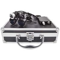 Black 3.5X420mm Surgical Loupe Magnifier Binocular Magnifier