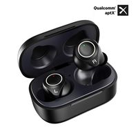 True Wireless Earbuds Bluetooth 5.0 Headphones with Qualcomm CSR APTX Stereo Audio, CVC8.0 Noise Cancelling Bluetooth Earbuds, 8H Playtime 32H with Charging Case Touch Control Earphones Built-in Mic