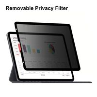 for iPad Pro 11 inch Fully Removable Privacy Screen Protector Filter, Anti-Spy Filter [Landscape Privacy] [Compatible with Apple Pencil][Anti-Glare Feature] for iPad Pro 11 inch.
