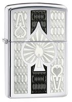 Zippo Ace Polished Chrome