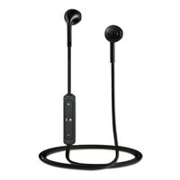 Sherlocker Bluetooth Headphones, B3300 Wireless Stereo Bluetooth 4.1 Headset Sport Headphone Earphone Built-in MIC,+ Headphones Pouch Bag for Apple iPhone 8, 8 Plus, X, 7, 7 Plus, 6s, 6s Plus (Black)