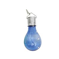 Vovotrade Solar LED Lights Waterproof Solar Rotatable Outdoor Garden Camping Hanging LED Light Lamp Bulb (Blue-B)