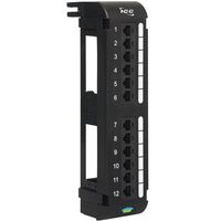 Patch Panel- Usoc Vertical- 6p6c 12-Port