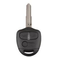 Dolity Car 3-Button Remote Key Fob Shell 433MHz Chip Inside for Mitsubishi Lancer Outlander 2008-2013