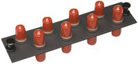 Allen Tel Products GBST-8MM Multimode Phosphorus Bronze Sleeve, Fiber Optic Loaded Mounting Panel ST Adapter, 8-Pack