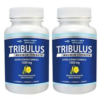 Beaver Brook High Potency Testosterone Production Tribulus Terrestris and Tongka Ali Extract, Natural Stamina, Endurance and Strength Booster, Non-GMO, Gluten Free - 180 Capsules
