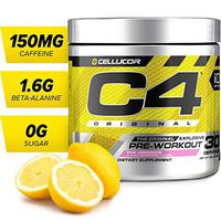 C4 Original Pre Workout Powder Pink Lemonade | Vitamin C for Immune Support | Sugar Free Preworkout Energy for Men & Women | 150mg Caffeine + Beta Alanine + Creatine | 30 Servings