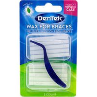 Dentek Wax For Braces Fresh Mint Twin Pack by DenTek