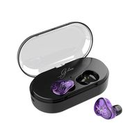 Headphones for Kids - Wireless Earbud Mini True BT 5.0 Stereo Earphone Bass in-Ear Headset with【Wireless Charging Case】 and Built-in Mic Headset Premium Sound with Deep Bass for Sport (Purple)