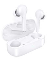 Wireless Earbuds, Mpow M10 Bluetooth Headphones w/in-Ear Detection,Noise Cancelling mics,26hrs Playback,Type-C Charging Case in-Ear Stereo Earphones for iPhone,Samsung,Huawei,iOS/Android ect. White