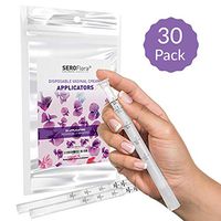 Disposable Vaginal Cream Applicators (30), Individually Wrapped, fits Threaded Vaginal Creams, Contraceptive Gels, preseed Fertility Lubricant, and Many Other OTC Products. Made in The USA.