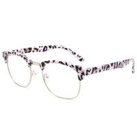 Livhò Blue Light Blocking Glasses,Computer Gaming Glasses,Anti Eyestrain/Filter Ray Lens,Sleep Better for Women/Men LI8056 (Leopard Purple)