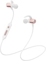 Sweatproof Sports Bluetooth Headphones KindaiYi Best Wireless in Ear Earbuds w/Mic IPX4 Waterproof Cordless Earphones Noise Cancelling Headsets for Gym Workout 10 Hours Play Time (Pink Gold)