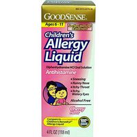 Good Sense Children's Allergy Relief Liquid Cherry - 4 fl oz