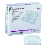 3M Tegaderm Foam Dressing (non-adherent) 4" x 4" Box: 10