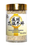 Wisconsin American Ginseng Granules Perfect for Making Teas 纯正威州花旗参碎 (8oz)