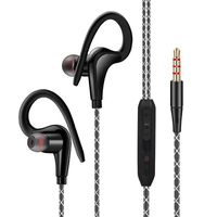 TUOXIE Waterproof Ear Hook Earphone Sporting Wired Not Easy Fall Earphone Headphones