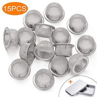 Stanker 0.5 Inch Premium Diameter Stainless Steel Mental Screen Filters with Metal Box