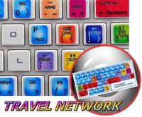 New Sabre Travel Network Stickers for Keyboard for Desktop, Laptop and Notebook
