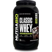 Nutrabio Classic Whey Protein Powder Chocolate Milkshake 2 lb