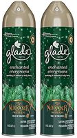 Glade Air Freshener Spray - Holiday Collection 2018 - Enchanted Evergreens - Net Wt. 8 OZ (227 g) Per Can - Pack of 2 Cans