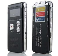 Goodaa Multifunctional Rechargeable 8GB 650HR Digital Audio Voice Recorder Dictaphone MP3 Player