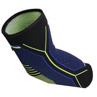 Elbow Compression Sleeve by ComfortElf - Activewear for Mobility, Yoga, Tendon Circulation - Relief for Tendonitis, Arthritis, Sore Muscle - Support for Tennis, Baseball, Golf, Basketball, Weights.