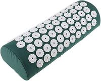 MQUPIN 1Pcs Acupressure Massage Pillow for Neck Pain Treatment, Relieve Stress, Yoga Mat Massager Pillow for Body Pain Relief Health Care Massager Cushion (Dark Green)
