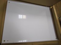 Hoffman A30P24 Panel, Steel, NEMA 12, 27.00" x 21.00", Fits 30" x 24", White