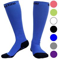 BLITZU Compression Socks 20-30mmHg for Men Women Recovery Running Travel Relief
