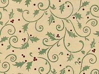 HOLLYDAY BERRIES KRAFT Tissue Paper240~20"x30" Sheets Tissue Prints (1 unit, 240 pack per unit.)