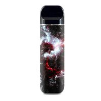 IT'S A SKIN Decal Vinyl Wrap for Smok Novo Pod System Vape Sticker Sleeve Cover/Universe Red White